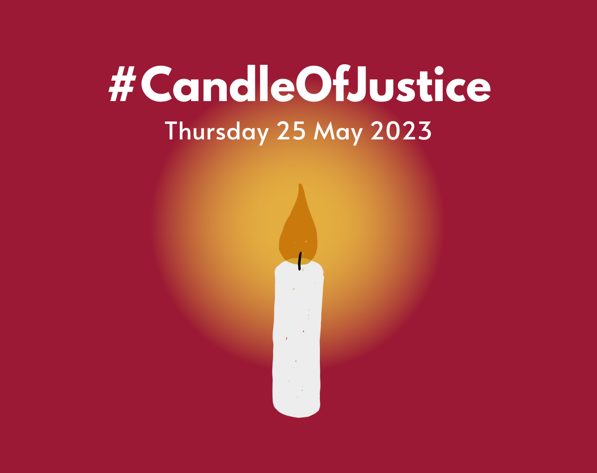 Candle of Justice 2023 Churches Together in England