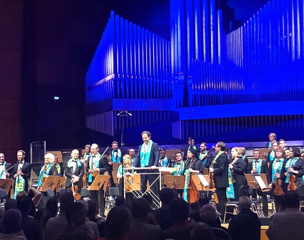 Kyiv orchestra at Kirchentag