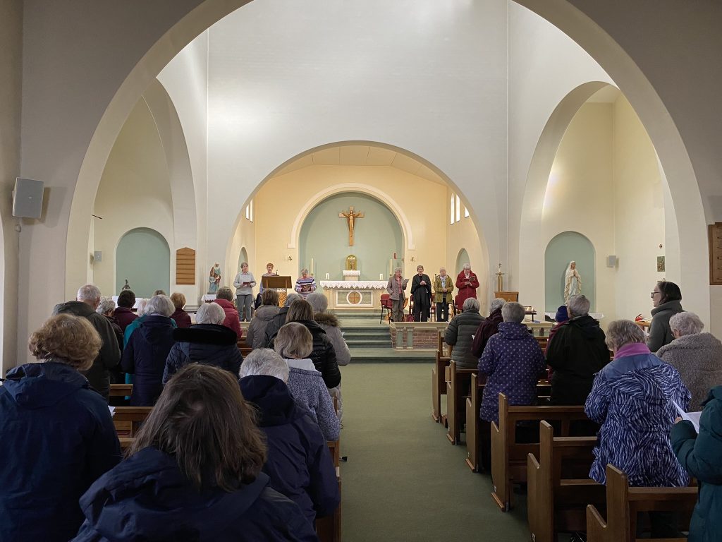 World Day of Prayer 2024 service at St Ann's Roman Catholic Church, Cheadle Hulme