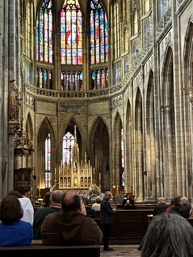 Interior of Prague Cathedral