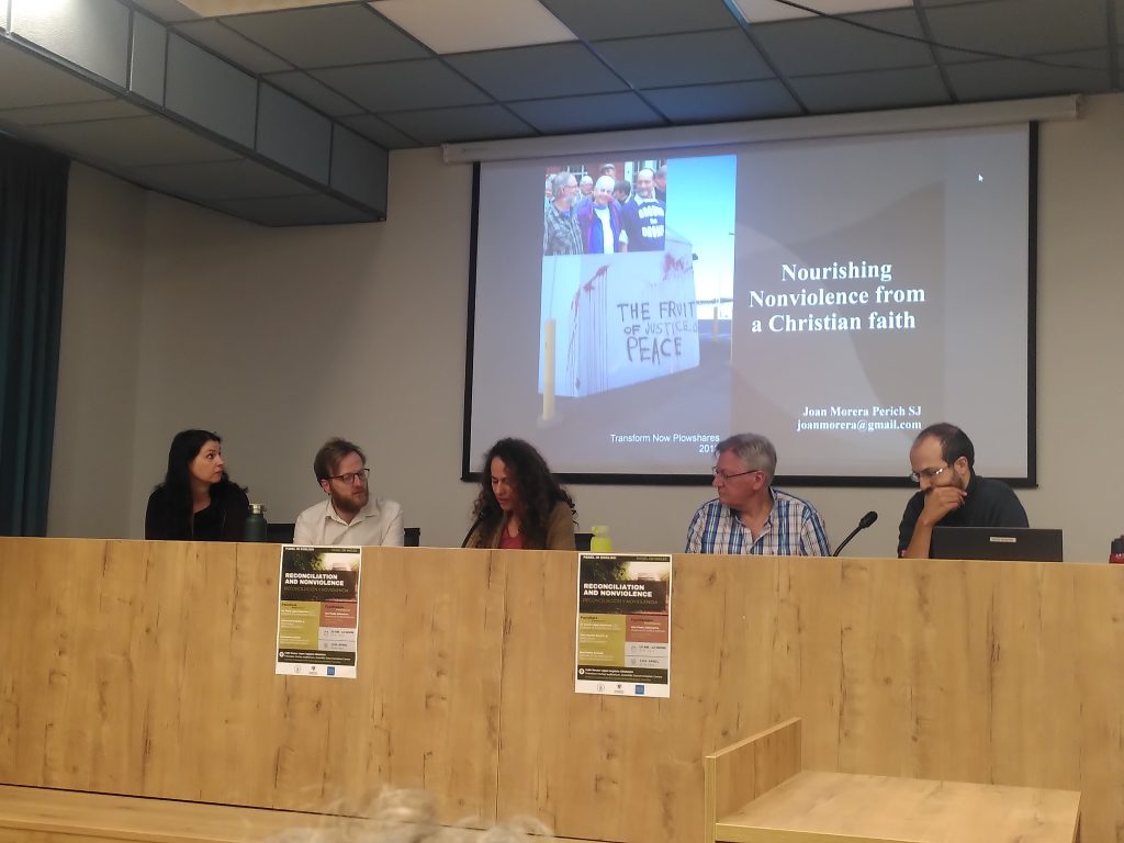 Panel Discussion at the peace institute in Granada