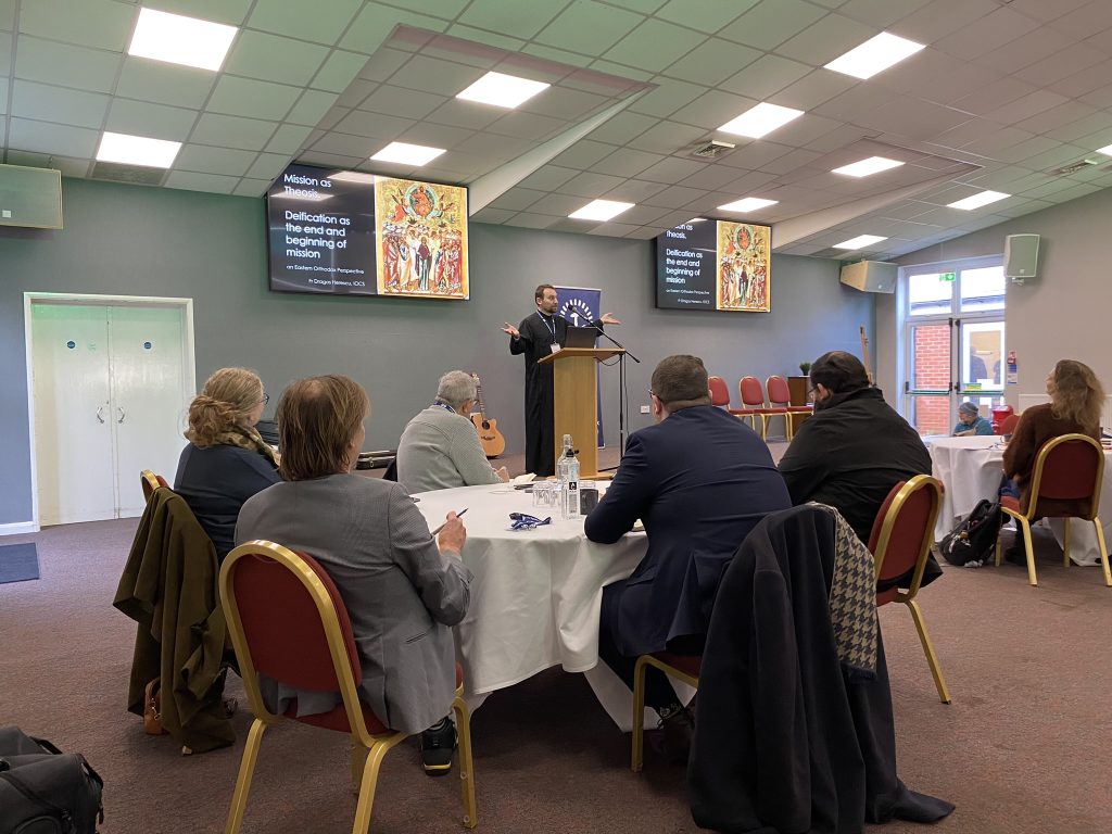 Fr Dragos Herescu speaking at the Fourth CTE Learning to be Missionary Disciples Conference