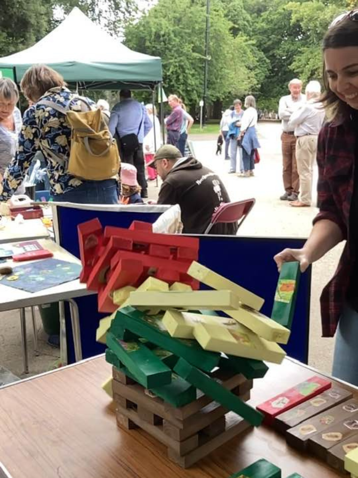 Playing ecological jenga