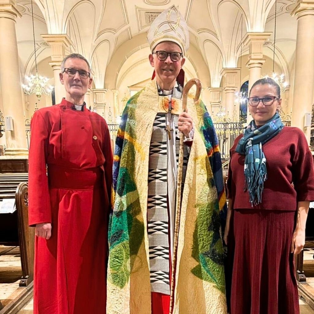 Attendees at Derby Cathedral Around the World Service 