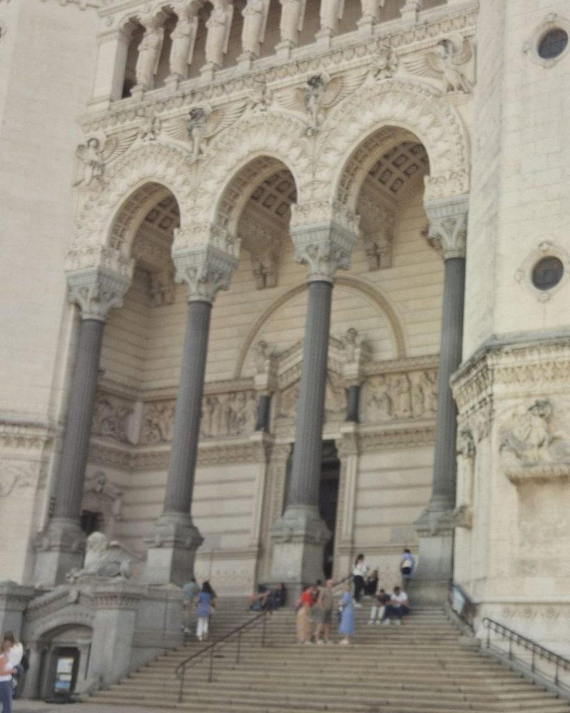 Exterior La Basilique de Notre Dame de Fourviere Lyon