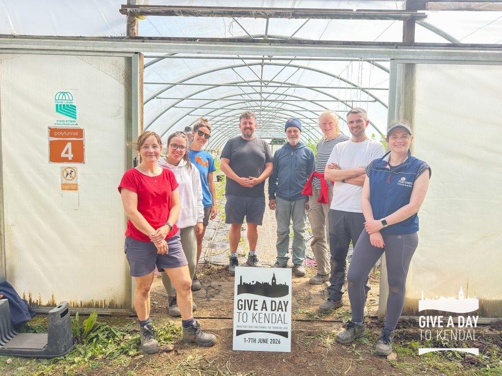 Group on the Give a Day to Kendal project