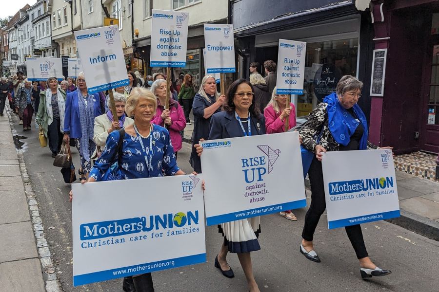 Mothers' Union Rise up March